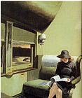 Edward Hopper Canvas Paintings - Compartment C, Car 193